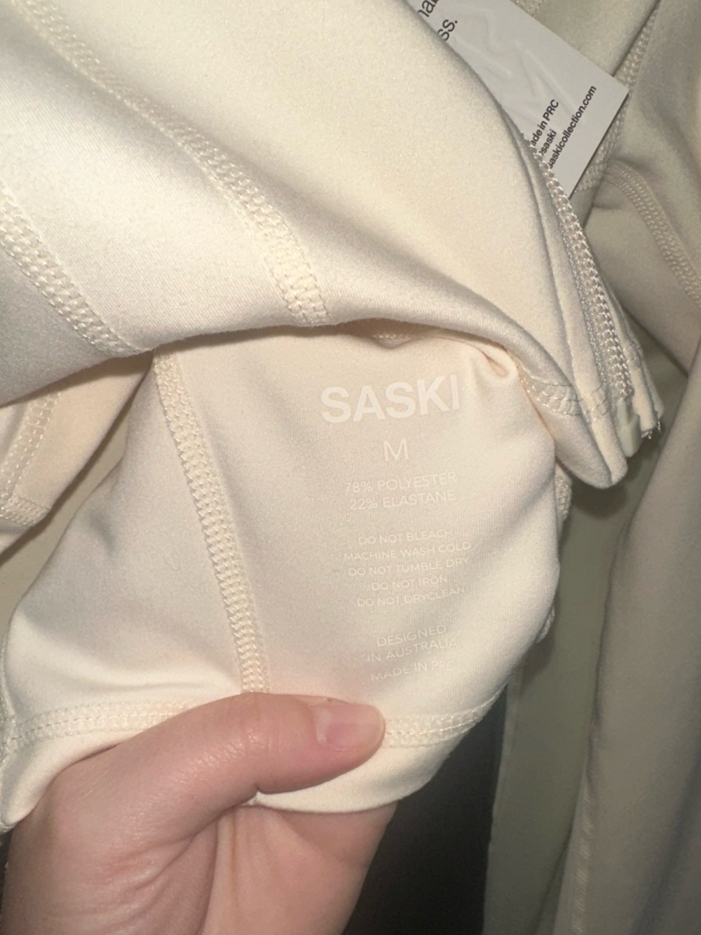 Saski Butter Cropped Zip Jacket - Picture 2 of 4